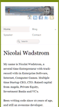 Mobile Screenshot of nicolaiwadstrom.com